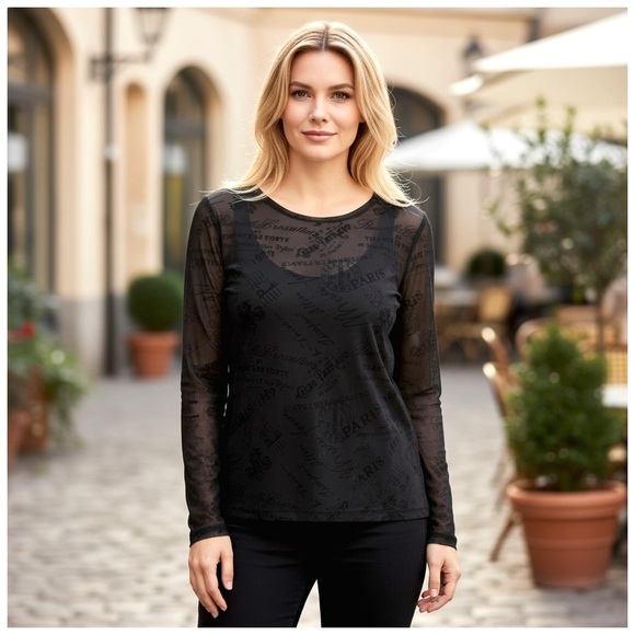 Only Hearts Women’s Long Sleeve Dress with Crew Neck. Black. M/L - Picture 1 of 12